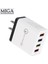 [migaplaza] [STOKTA]18W Qc3.0 Hızlı Şarj Renkli Şarj Cihazı 5V 3.1A Güç Adaptörü, Xiaomi Redmi 9 Pro 9s Samsung M1 iphone SE2020 Için 4usb Veri Kablosuyla - Abd Fişli Düz Şarj Cihazı (Yurt Dışından) 1