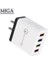 [migaplaza] [STOKTA]18W Qc3.0 Hızlı Şarj Renkli Şarj Cihazı 5V 3.1A Güç Adaptörü, Xiaomi Redmi 9 Pro 9s Samsung M1 iphone SE2020 Için 4usb Veri Kablosuyla - Abd Fişli Düz Şarj Cihazı (Yurt Dışından) 2