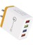 [migaplaza] [STOKTA]18W Qc3.0 Hızlı Şarj Renkli Şarj Cihazı 5V 3.1A Güç Adaptörü, Xiaomi Redmi 9 Pro 9s Samsung M1 iphone SE2020 Için 4usb Veri Kablosuyla - Abd Fişli Düz Şarj Cihazı (Yurt Dışından) 4