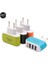 Ac Dc 5V 1A Evrensel Güç Adaptörü 3 USB Bağlantı Noktası Cep Telefonu Şarj Cihazı USB Güç Adaptörü Kaynağı 220V Ila 5 V Telefon Şarj Cihazı Için (Yurt Dışından) 5