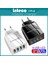 Oppo Xıaomı Için 3.1A Hızlı Şarj 4 Bağlantı Noktalı USB Seyahat Şarj Adaptörü (Yurt Dışından) 2