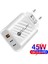 Pd 45W USB C Şarj Cihazı Hızlı Şarj Şarj Cihazı Tip C Hızlı Şarj 3.0 Iphone 12 13 Pro Xiaomi 12 Samsung Cep Telefonları Şarj Cihazları Için (Yurt Dışından) 1