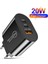 Ab/abd/ingiltere Tak USB Şarj Cihazı Cep Telefonu Için Hızlı Şarj Qc3.0 Samsung Xiaomi Şarj Için Hızlı Şarj Adaptörü (Yurt Dışından) 1