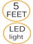 Ktec KSAS0180500300VU Ite Için Güç Adaptörünü Değiştirin Duvar Dc Güç Şarj Kablosu Kablosu Değiştirme, 5 Feet, LED Göstergeli (Yurt Dışından) 4