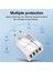Ab/abd Plug USB Şarj Aleti Hızlı Şarj 3.0 Telefon Adaptörü iPhone 12 Pro Max Tablet Taşınabilir Mobil Şarj Cihazı Hızlı Şarj (Yurt Dışından) 5