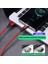 M 2 M Manyetik Şarj Cep Telefonu Kablosu USB C Tipi Aydınlatma Veri Kablosu Xiaomi Redmi Için Not 11 Pro + K50 Poco F4 Gt LED Mikro (Yurt Dışından) 3