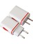Telefon Evrensel 2.1A 5V LED 2 USB Şarj Aleti Hızlı Duvar Şarj Adaptörü Abd/ab Tak Çift USB Şarj Cihazı IPhone Samsung Xiaomi Htc Için (Yurt Dışından) 1