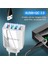 3.0 USB Şarj Aleti iPhone 12 11 Samsung Xiaomi 11 Hızlı Şarj Qc 3.0 Duvar Şarjı Mobil 4 Port Ab Abd Tak Adaptörü Seyahat (Yurt Dışından) 1