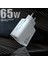 65W Gan Şarj Cihazı Pd 33W Hızlı Şarj USB C Duvar Şarj Cihazı MacBook iPad iPhone 14 13 12 Pro Max 11 Samsung Xiaomi Oneplus (Yurt Dışından) 1