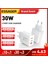 Essager 30W USB Tip C Şarj Cihazı Hızlı Şarj 3.0 iPhone 14 Samsung Xiaomi 3 Port Çoklu Fiş Duvar Cep Telefonu Hızlı Şarj (Yurt Dışından) 1