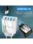 Faty~multiport Hızlı Hızlı Şarj QC30 USB Hub Ingiltere Ab Tak 240V Duvar Şarj Adaptörü Zdezruu Myhcvobt (Yurt Dışından) 4