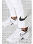 Air Heights White Sneaker Hakiki Deri ve Tekstil Günlük Spor Ayakkabı Beyaz 1