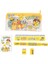Yeni Pokemon Anime Sabit Set Pikachu Karikatür Kalem Cetvel Silgi Kalemtıraş Mini Dizüstü Bilgisayar Seti Öğrenci Şekil Oyuncaklar Hediye (Yurt Dışından) 2