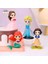 Ync Disney Prenses Figürü Sevimli Figürler Koleksiyon Pamuk Prenses, Bella, Elsa, Sophia, Ariel Şekil Kek Oyuncak Topper Hediye (Yurt Dışından) 3