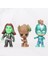 6 Adet/grup 4-5 cm Marvel Avengers Süper Kahraman S Versiyonu Thanos Doktor Garip Kaptan Marvel Sevimli Mini Aksiyon Şekilli Kalıp Çocuk Oyuncak (Yurt Dışından) 3