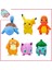 Bulbasaur Figürü Süper Sevimli Pokemons Anime Bebek Figürü Süsleme (Yurt Dışından) 1