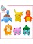 Bulbasaur Figürü Süper Sevimli Pokemons Anime Bebek Figürü Süsleme (Yurt Dışından) 2