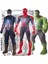 17 cm Marvel Örümcek Adam Hulk Ironman Anime Aksiyon Figürü Oyuncak Noel Hediyesi Pvc Hareketli Eklemler Aydınlık Bebek Koleksiyon Model Oyuncaklar (Yurt Dışından) 2