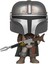 Silverum Brella Funko Pop Star Wars Mandalorian Heykelcik Modeli Oyuncak Ev Masaüstü Dekor Çocuklar Hediye (Yurt Dışından) 1