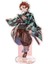 Ayakta Kart Anime Demon Slayer Şekil Dekoratif Akrilik Karikatür Modeli Masaüstü Için Standı (Yurt Dışından) 1