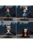 3 Adet Iblis Avcısı Anime Figürü Kamado Tanjirou Modeli Baubles Odası Süsler Dekor (Yurt Dışından) 4
