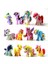 12 Adet/takım Unicorn Gökkuşağı Pinkie Pie Nadirlik At Aksiyon Oyuncak Figürleri 3-5 cm (Yurt Dışından) 1