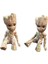 Marvel Legends Avengers Guardians Galaxy Groot Aksiyon Figürü 6 cm Pvc Figma Film Modeli Koleksiyonu Dekorasyon Oyuncaklar Hediye (Yurt Dışından) 3