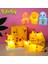 Pokemon Modeli Gece Lambası Pikachu Sevimli Yatma Pozisyonu Charmander Psyduck Squirtle LED Odası Dekorasyon Yumuşak Aydınlatma Oyuncaklar Hediyeler (Yurt Dışından) 1