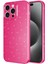 Apple Iphone 15 Pro Max Kılıf Koton Simli Silikon + Ekran Koruyucu Nano 1