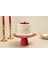 Ripple Pembe Ayaklı Tabak 28 cm 04FIA002606 3