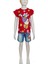 Daisy Duck Dijital Baskılı Kot Görünümlü Şort T-Shirt Takım 1
