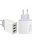 Hızlı 3 USB Şarj Cihazı Hızlı Şarj 3.0 Hızlı USB Duvar Şarj Cihazı Taşınabilir Mobil Şarj Cihazı Qc 3.0 Adaptörü Xiaomi iPhone x Için Ab Abd Tak (Yurt Dışından) 5