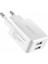 Magcle Çift USB Şarj Aleti 5V2.4A Duvar Şarj Cihazı Cep Telefonu Için Çift USB Bağlantı Noktası Seyahat Duvar Şarj Cihazı Akıllı Telefon USB Şarj Aleti Adaptörü (Yurt Dışından) 4