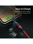 M 2 M 3 M Manyetik Şarj Aleti Kablosu Mikro USB Tip C Telefon Şarj Kablosu Samsung Xiaomi Için USB Kablosu Tel 540 Derece Dönen (Yurt Dışından) 4
