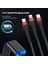6A 3in1 USB Kablosu Hızlı Şarj Cihazı Şarj Kablosu iPhone 14 13 12 Pro Max Tip C Xiaomi 11 Huawei P40 Samsung S20 Şarj Aleti Kablosu (Yurt Dışından) 3