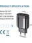 Uslıon Ab/abd Plug 2.4A Max Çift USB Hızlı Şarj Adaptörü Duvar Evrensel Cep Telefonu Şarj Cihazı iPhone Için Samsung Xiaomi Için (Yurt Dışından) 3