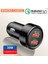 Hızlı Şarj 3.0 Araç Şarj Cihazı Cep Telefonu Çift USB Araç Şarj Cihazı Qualcomm Qc 3.0 Hızlı Şarj Adaptörü Mini USB Araç Şarj Cihazı (Yurt Dışından) 1
