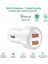 Hızlı Şarj 3.0 Araç Şarj Cihazı Cep Telefonu Çift USB Araç Şarj Cihazı Qualcomm Qc 3.0 Hızlı Şarj Adaptörü Mini USB Araç Şarj Cihazı (Yurt Dışından) 2
