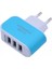 Evrensel 3 Port USB Şarj Cihazı 2A Ab Tak Hızlı Şarj Akıllı Cep Telefonu Şarj Adaptörü iphone 13 Samsung Huawei Tablet (Yurt Dışından) 5