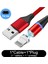 3A Hızlı Şarj USB Kablosu Mikro Tip C Mıknatıs Cep Telefonu Manyetik Veri USB Şarj Aleti Oukitel 4g Net Rt1 Ulefone Zırh 12 (Yurt Dışından) 1