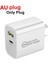 Qc3.0 Pd Hızlı Şarj Cihazı 20W Hızlı Duvar Şarj Cihazı Fişi Au/ab/ingiltere/abd Cep Telefonu Şarj Cihazı Tip-C Veya USB Evrensel Ev Ofisi USB C (Yurt Dışından) 1