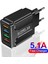 5.1A USB Hızlı Şarj Cihazı Hızlı Şarj 4.0 3.0 Evrensel Duvar 4 Port iPhone 12 x Samsung Cep Telefonu Şarj Cihazları Için Hızlı Şarj (Yurt Dışından) 1