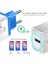 USB Şarj Aleti Hızlı Şarj 3.0 Ab Tak Hızlı Şarj Seyahat Duvar Adaptörü iPhone 11 Xr Samsung S20 Tabletler Cep Telefonu Şarj Cihazı (Yurt Dışından) 5