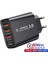 60W USB Tip C Hızlı Şarj Cihazı Hızlı Şarj Qc 3.0 Pd 4 Port Duvar Telefonu Şarj Adaptörü iPhone 14 13 12 Pro Max Samsung Xiaomi (Yurt Dışından) 1