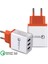 18 W USB Hızlı Şarj 3.0 5 V 3A iphone 7 8 Ab Abd Tak Cep Telefonu Hızlı Şarj Cihazı Samsung Huawei Için Şarj Ac Güç Şarj Cihazı (Yurt Dışından) 1