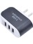 Zuczug 5V 3A Çoklu 3 Bağlantı Noktalı Aydınlık Şarj Cihazı Duvar USB Şarj Cihazı Abd Fiş Adaptörü Telefon Şarj Cihazı iPhone 8 Için Samsung S8 Tablet (Yurt Dışından) 4