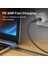 Manyetik Veri Kabloları 60W Pd Hızlı Şarj Kablosu USB C Tip C Mikro iPhone 12 Samsung S21 Xiaomi Huawei Için Şarj Kablosu (Yurt Dışından) 2