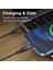 Manyetik Veri Kabloları 60W Pd Hızlı Şarj Kablosu USB C Tip C Mikro iPhone 12 Samsung S21 Xiaomi Huawei Için Şarj Kablosu (Yurt Dışından) 5