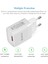 18W Qc 3.0 USB Şarj Aleti Hızlı Şarj Telefon Hızlı Şarj Adaptörü Realme Için C21 Samsung Xiaomi 11 Lite Cep Telefonu Şarj Aleti Kablosu (Yurt Dışından) 2