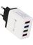 4 Portlu Ab Tak USB Şarj Aleti 3.1A Çok Portlu Hızlı Şarj Cihazı Qc3.0 Seyahat Taşınabilir Cep Telefonu Şarj Cihazı Dropshipping (Yurt Dışından) 2